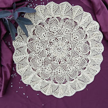 Load image into Gallery viewer, Large crochet doily
