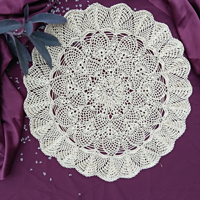 Large crochet doily