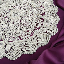 Load image into Gallery viewer, Large crochet doily
