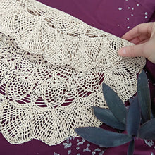 Load image into Gallery viewer, Large crochet doily
